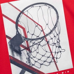 Minoti Boys Graphic T-Shirt Red Nets