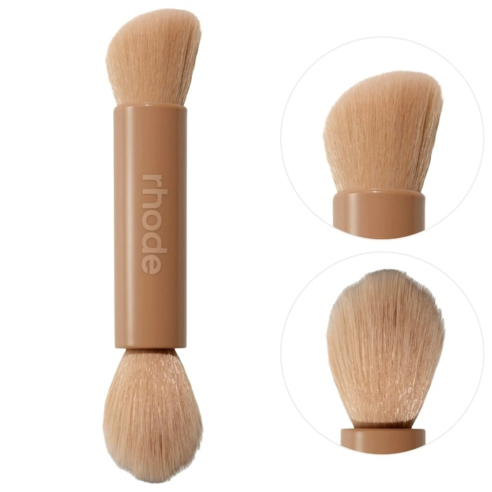 Rhode - Pocket Brush Double-Ended Makeup Brush_1