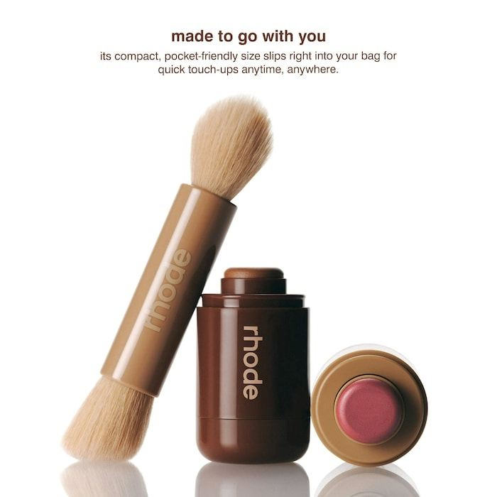 Rhode - Pocket Brush Double-Ended Makeup Brush_2