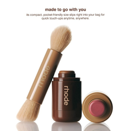 Rhode - Pocket Brush Double-Ended Makeup Brush