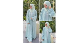Liara Plain Colour Abaya