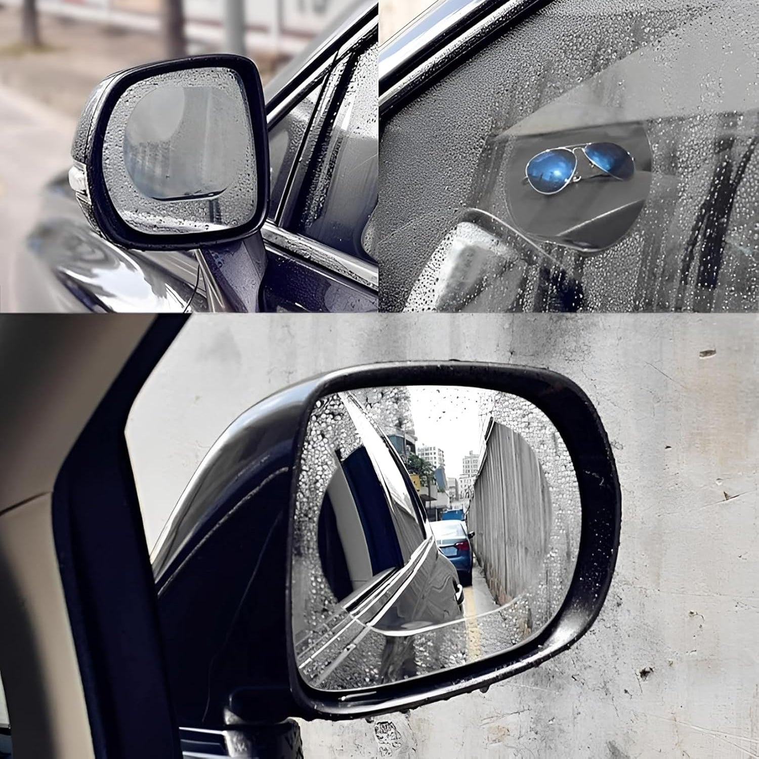 Car Mirror Anti Fog Film – Waterproof Clear Rearview & Side Mirror_1