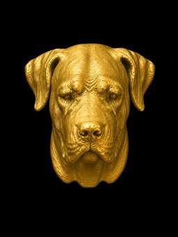 Animal numbers with Boerboel Bust 