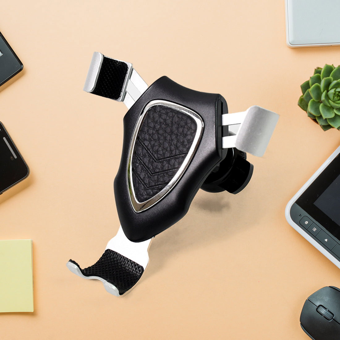 Car Phone Mount – Gravity Grip Mobile Holder | Velvet Wheels_0