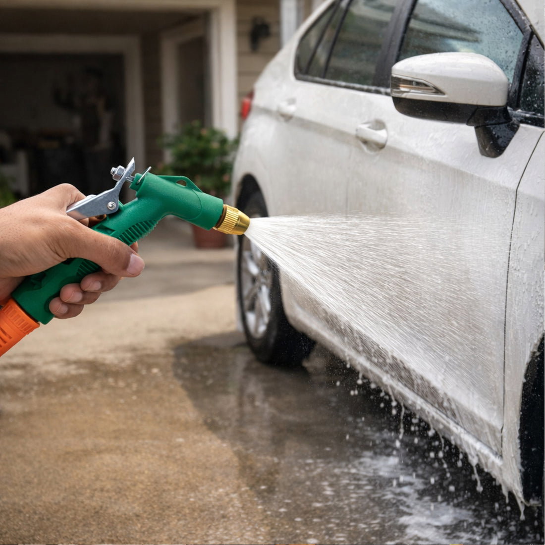 Water Spray Gun – Durable Lever Nozzle for Garden & Car | Grow Garden Tools_0