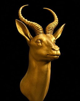 Animal numbers with Springbok Bust   