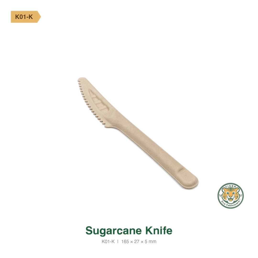 Bagasse Knife / Brown (RM0.1531/pc)