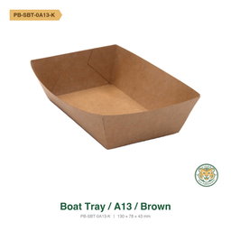Paper Boat Tray / EU Standard A13 (RM0.1684/pc)