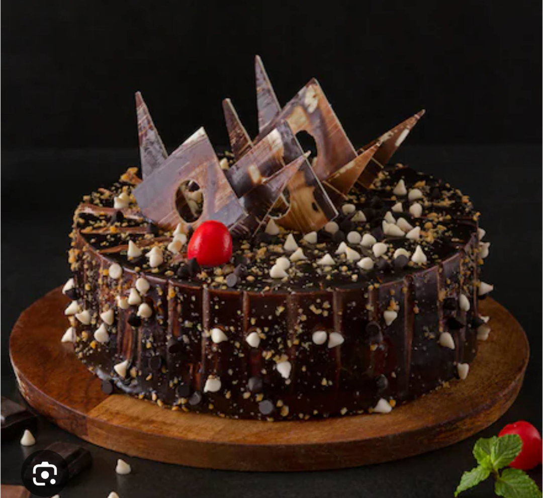 Choco chips cake half kg