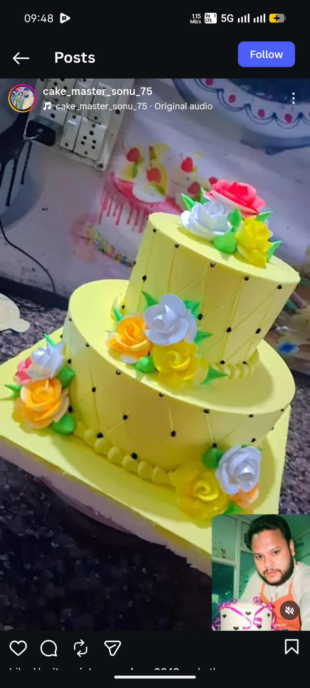 Pineapple cake 2kg