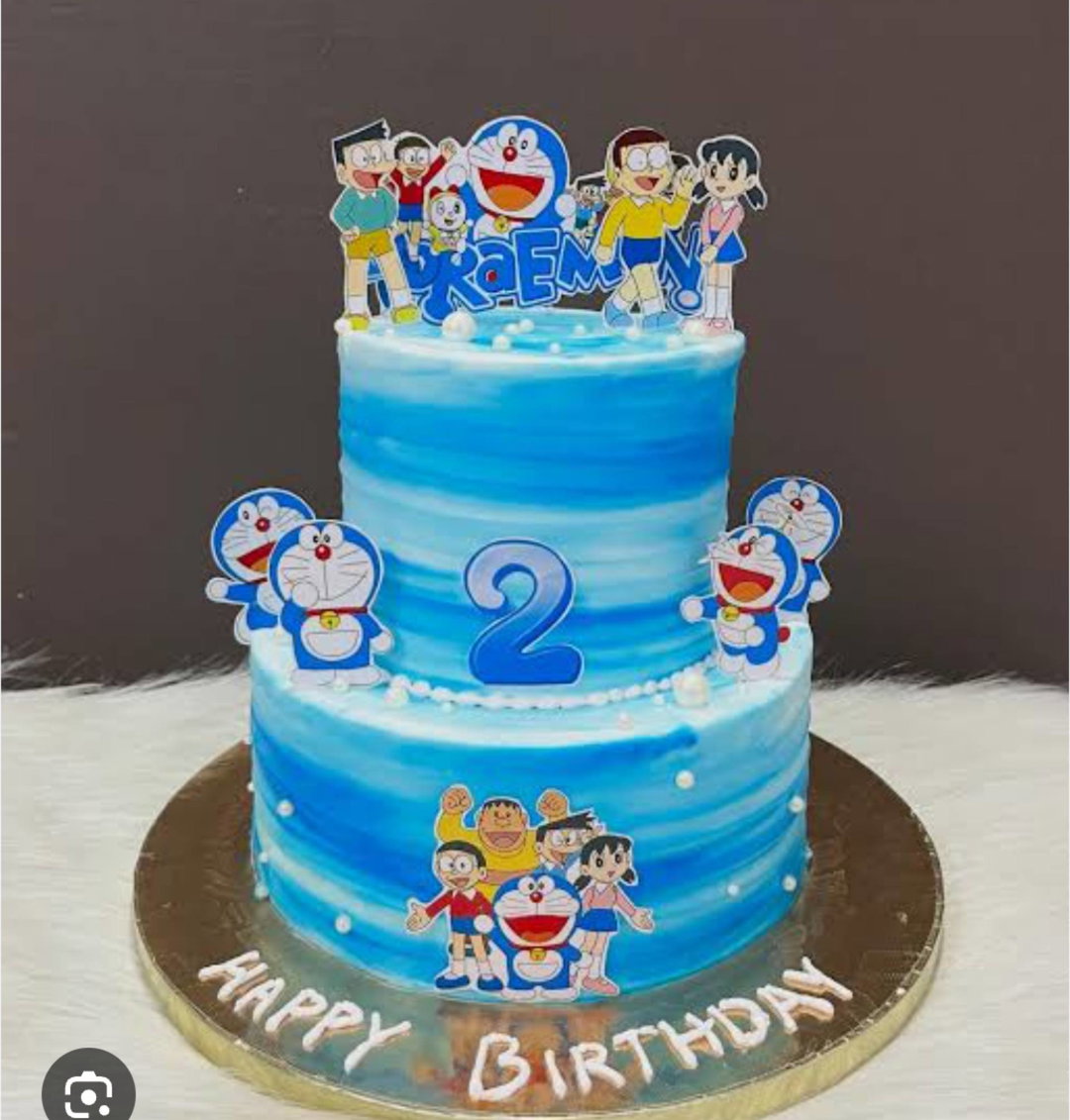 Doraemon tattoo cake 2kg