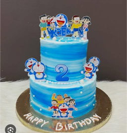 Doraemon tattoo cake 2kg