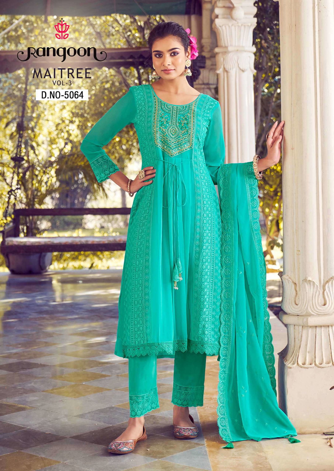 Rangoon Maitree Piece Pair Festive Collection