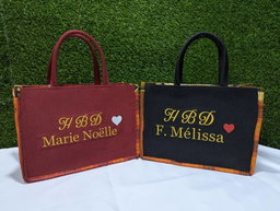 Sac kabas en tissu tissé 