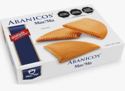 GALLETA DE ABANICO MAC¨MA 254 GR 