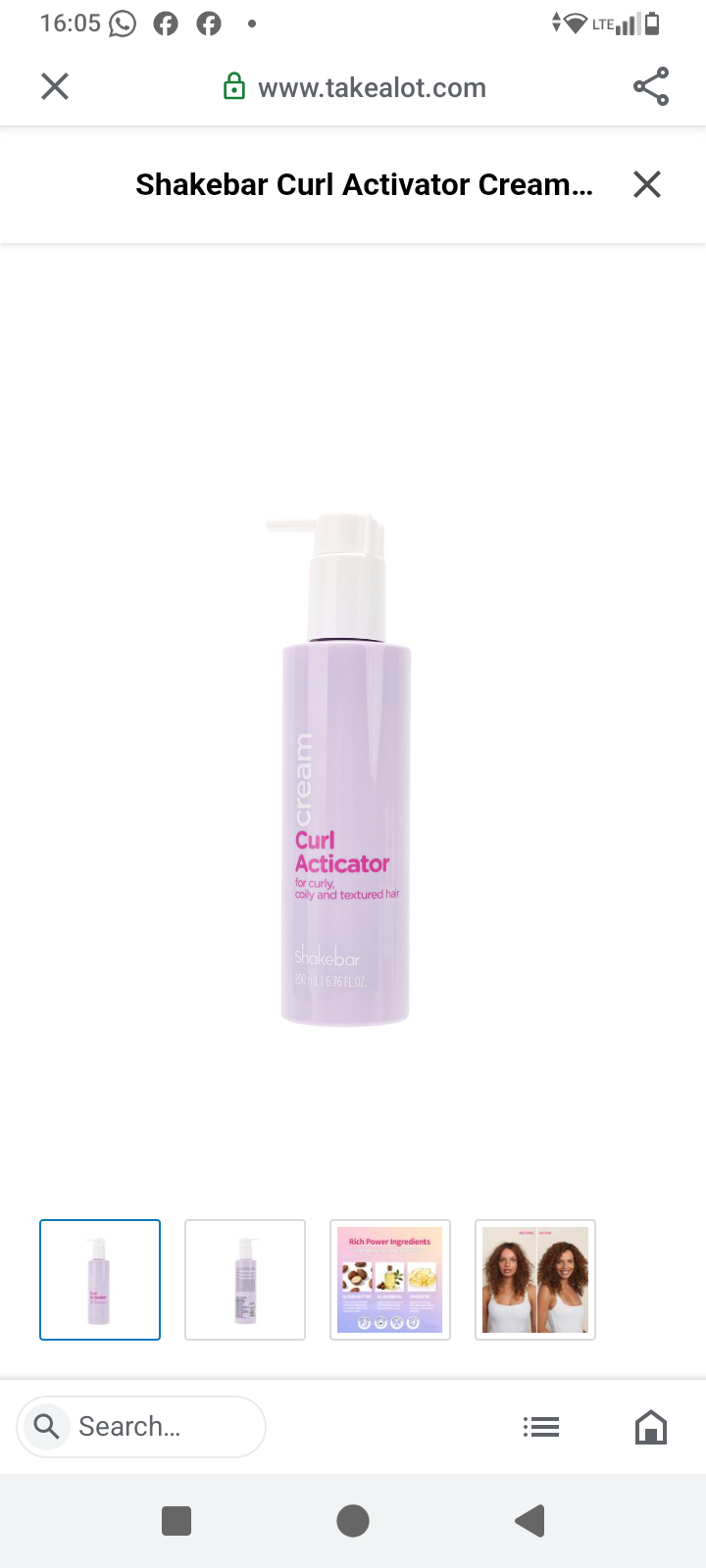 Shakebar Curl Activator Cream