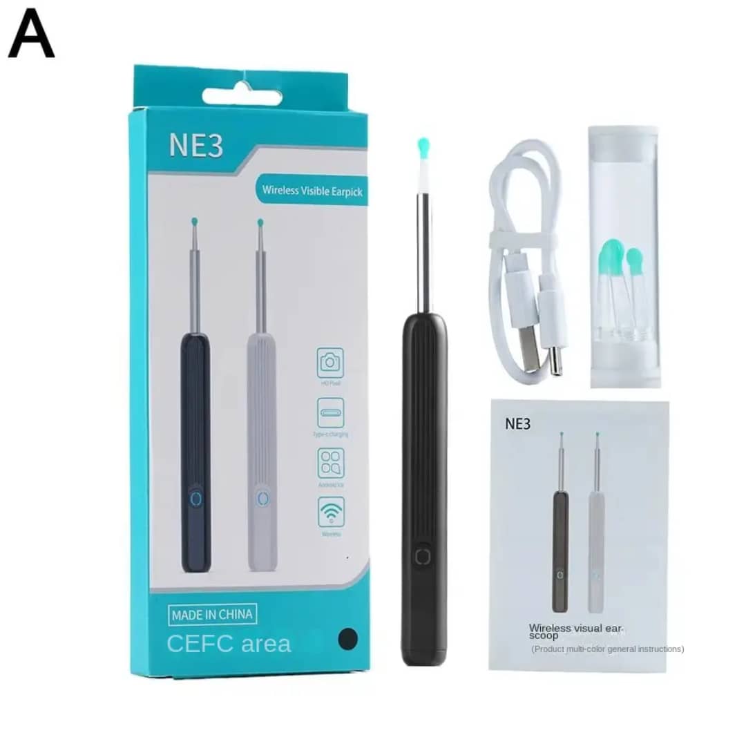 Nettoyeur d'oreilles visuel sans fil NE3
