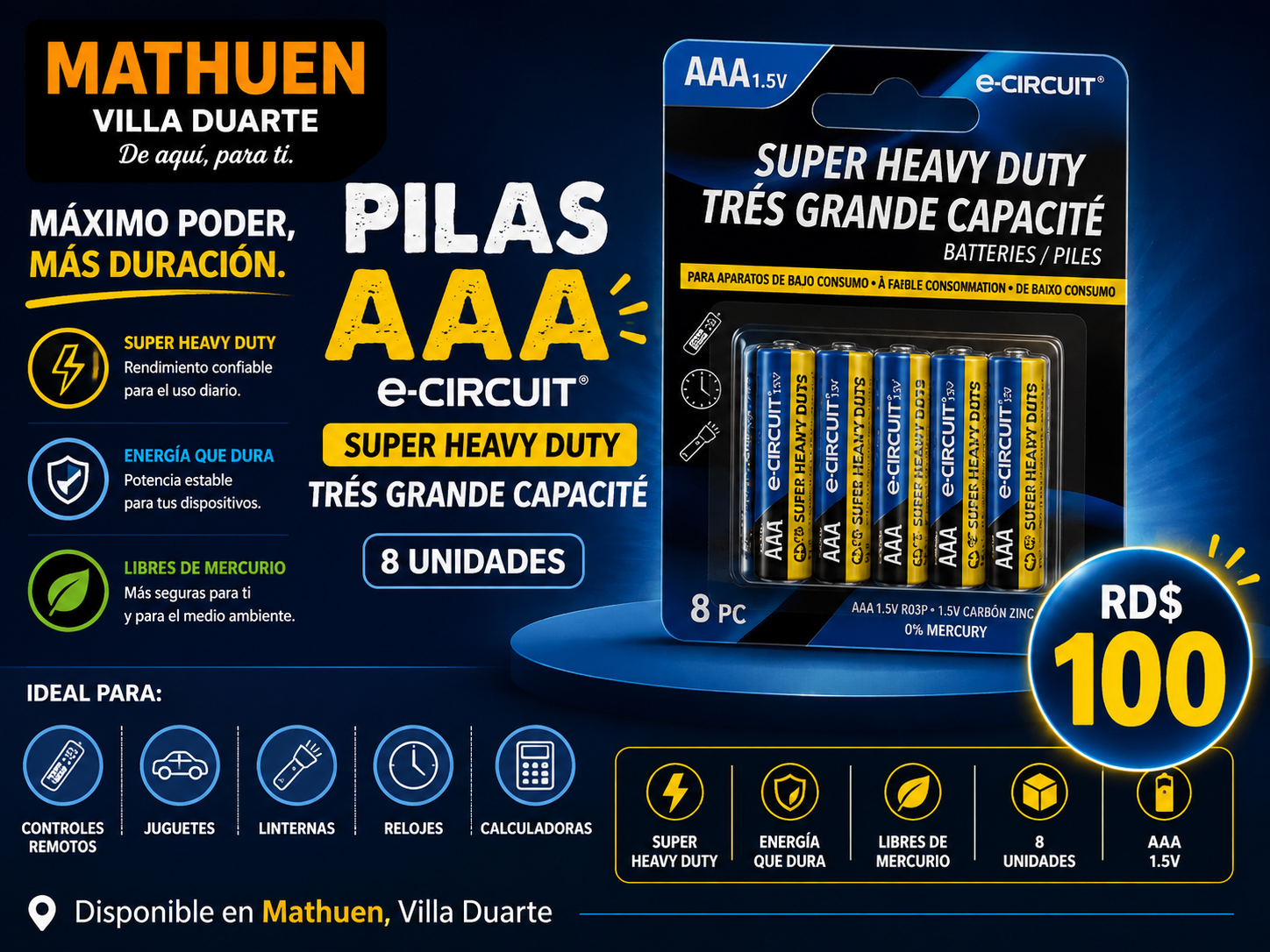 Batería AAA 8 Pack_0
