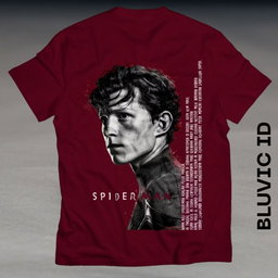 Kaos Spider-man Cotton Combed 24s Premium | Kaos Superhero Streetwear