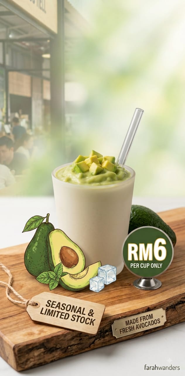 Fresh Avocado Slushy (ICE)