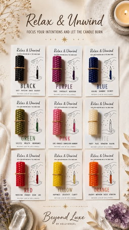 Mini Beeswax Candles