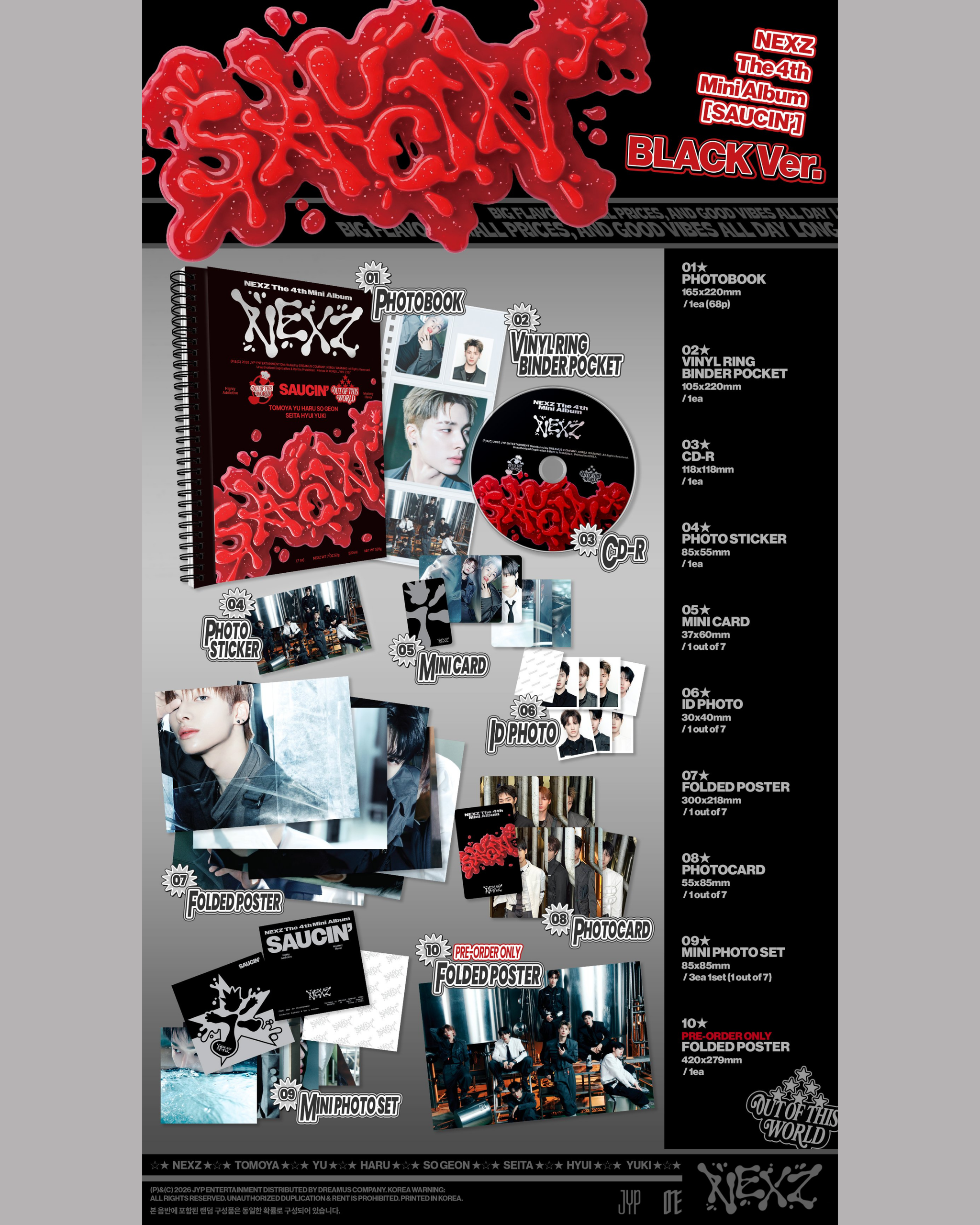 NEXZ - The 4th Mini Album SAUCIN'_1