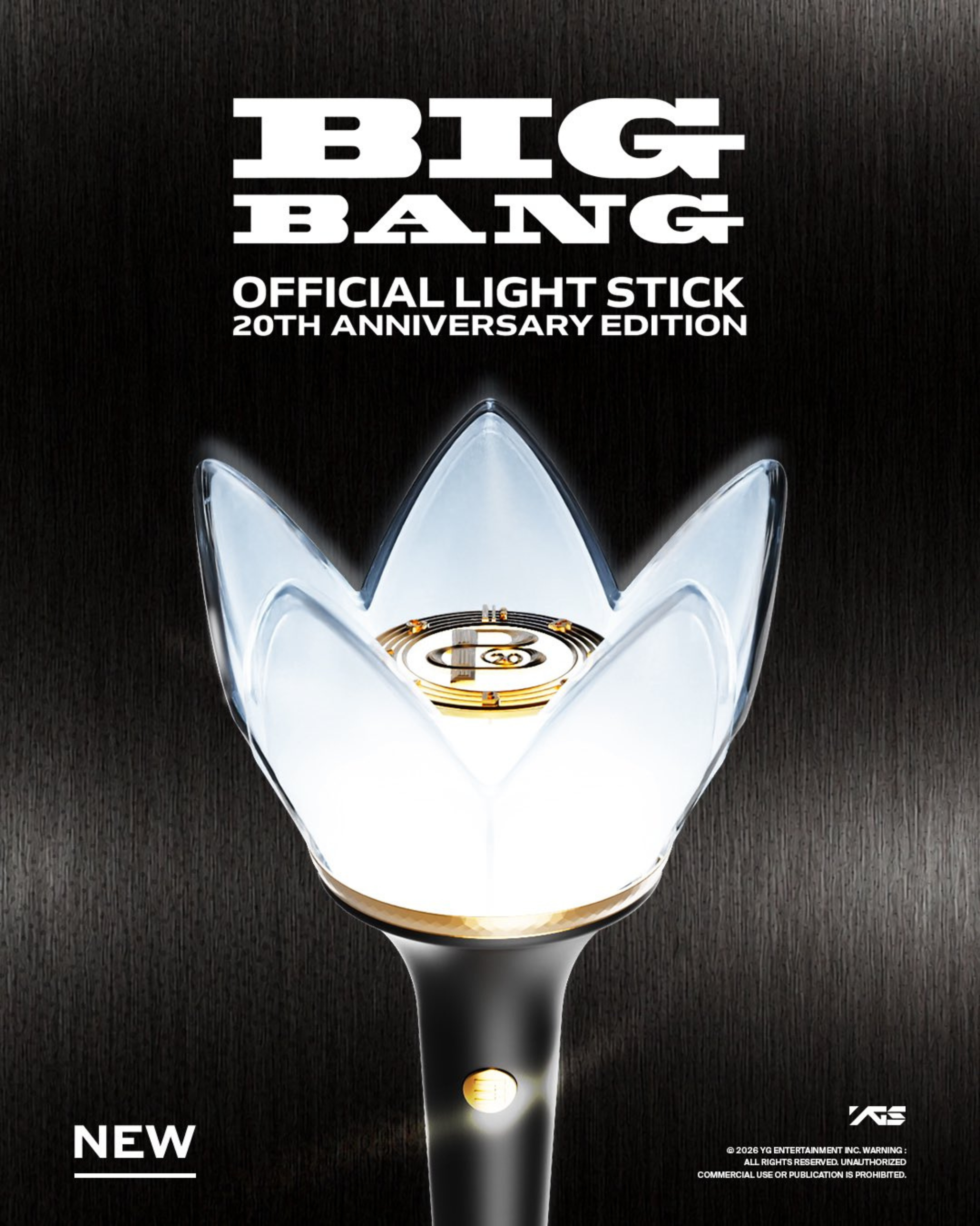 BIG BANG - OFFICIAL LIGHT STICK 20TH ANNIVERSARY EDITION_0