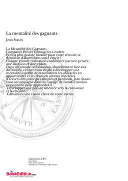 LA MENTALITÉ DES GAGNANTS   PAPIER