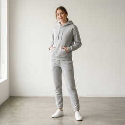 a full sweatpants set 