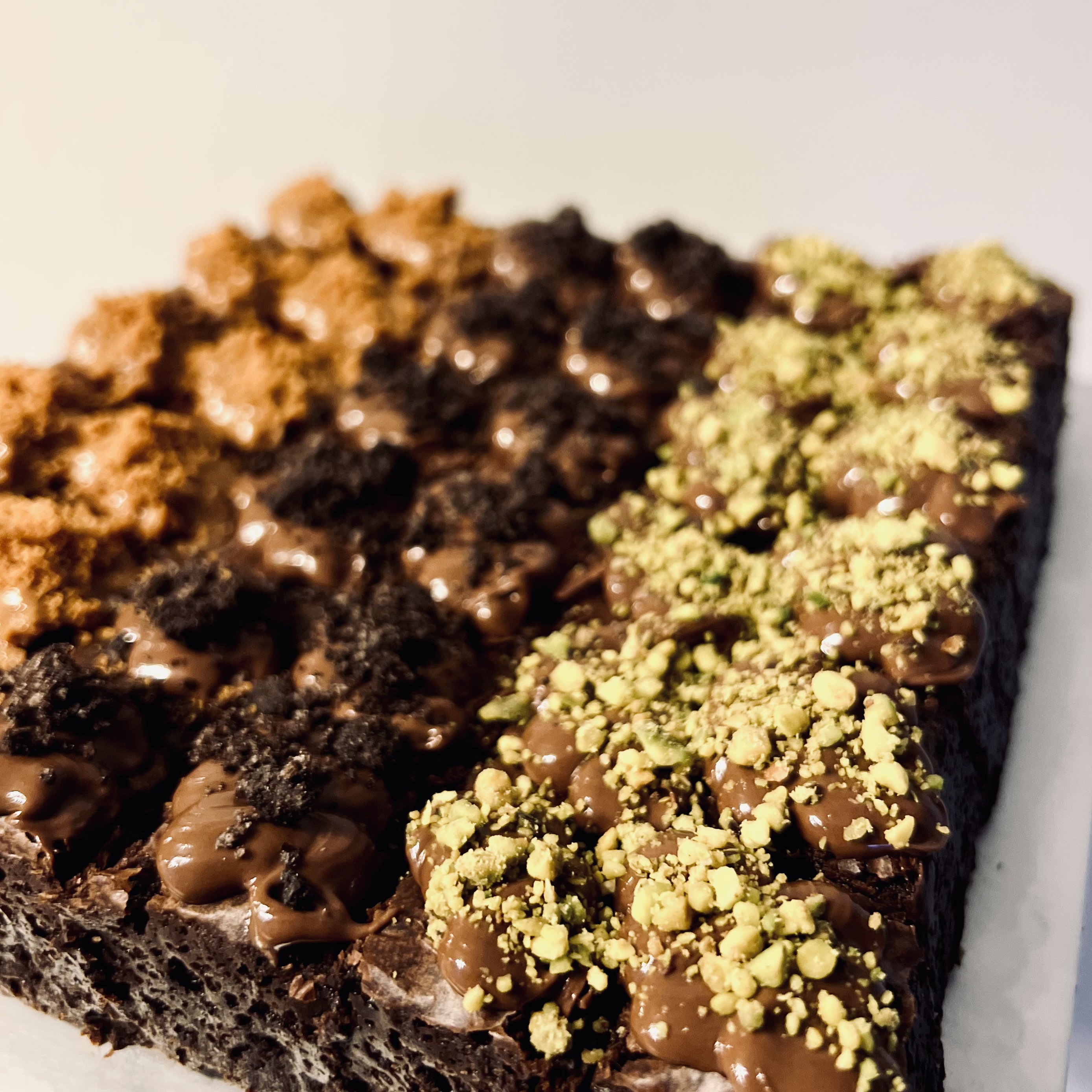 Fudgy brownies (Mix) - Nutella/ Biscoff/ N.Pistachio 