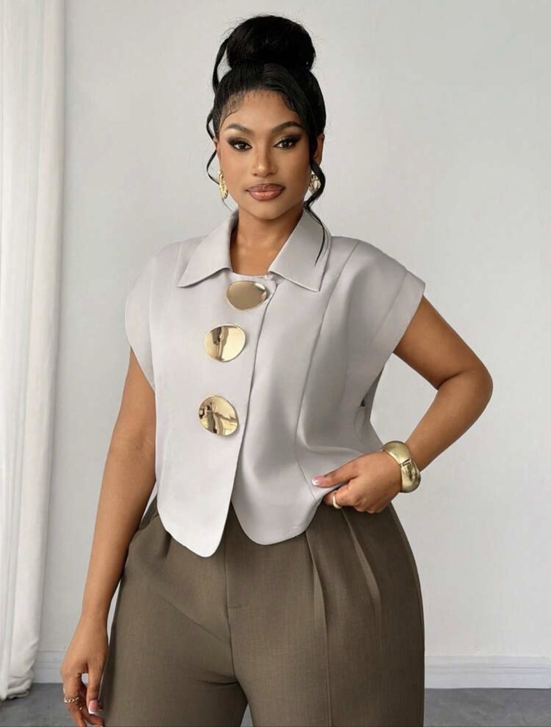 Blouse femme bras cassés