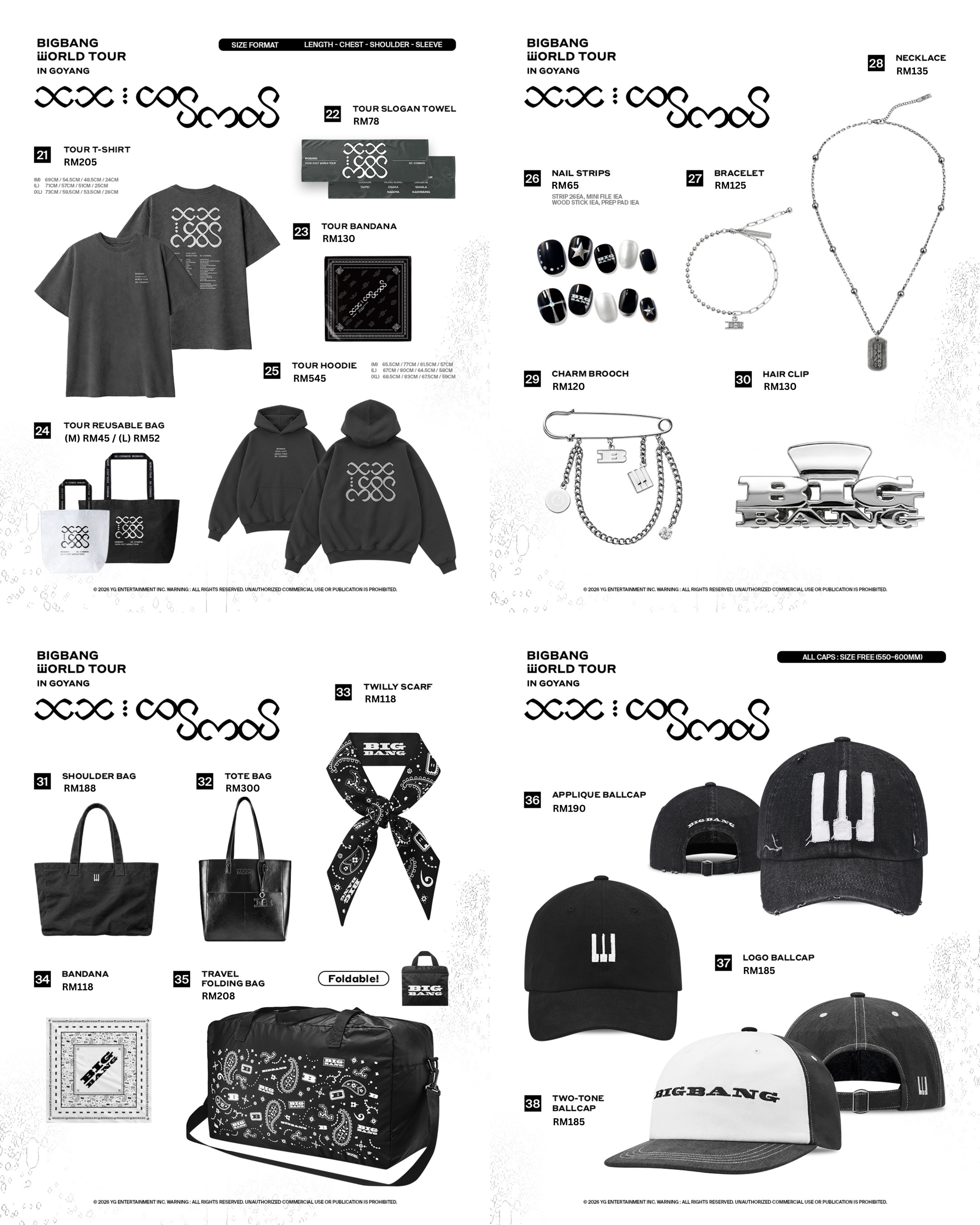 BIGBANG 2026-2027 WORLD TOUR < XX : COSMOS > OFFICIAL MERCH_1