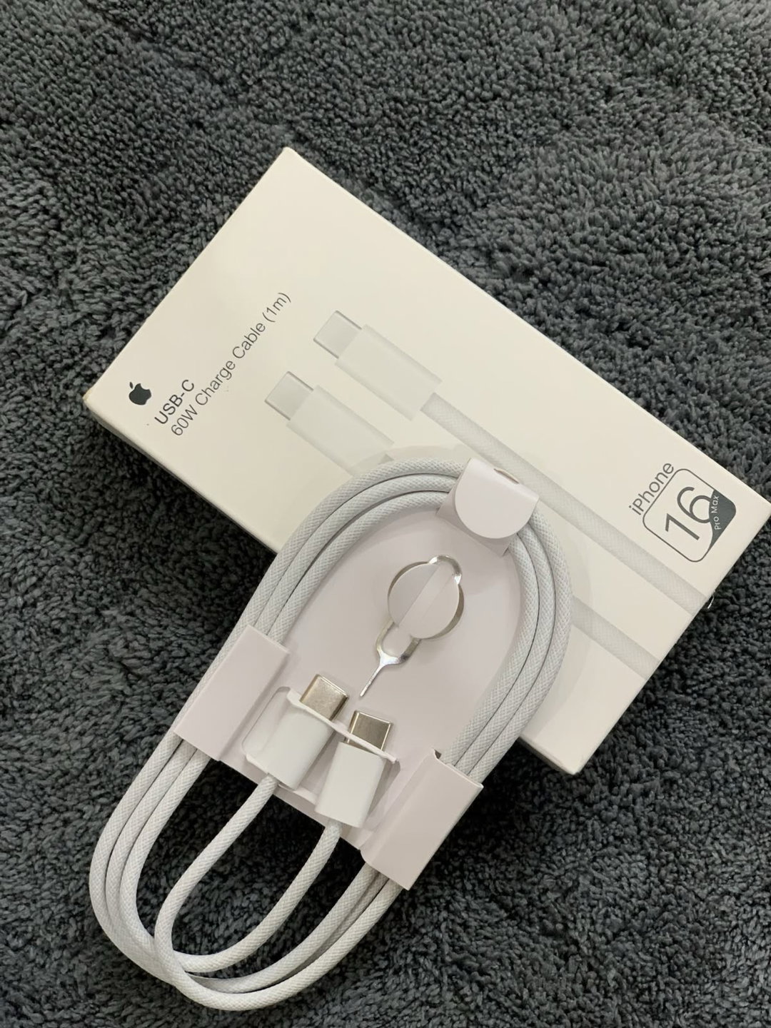 High Quality Type C to C braided iphone cable
