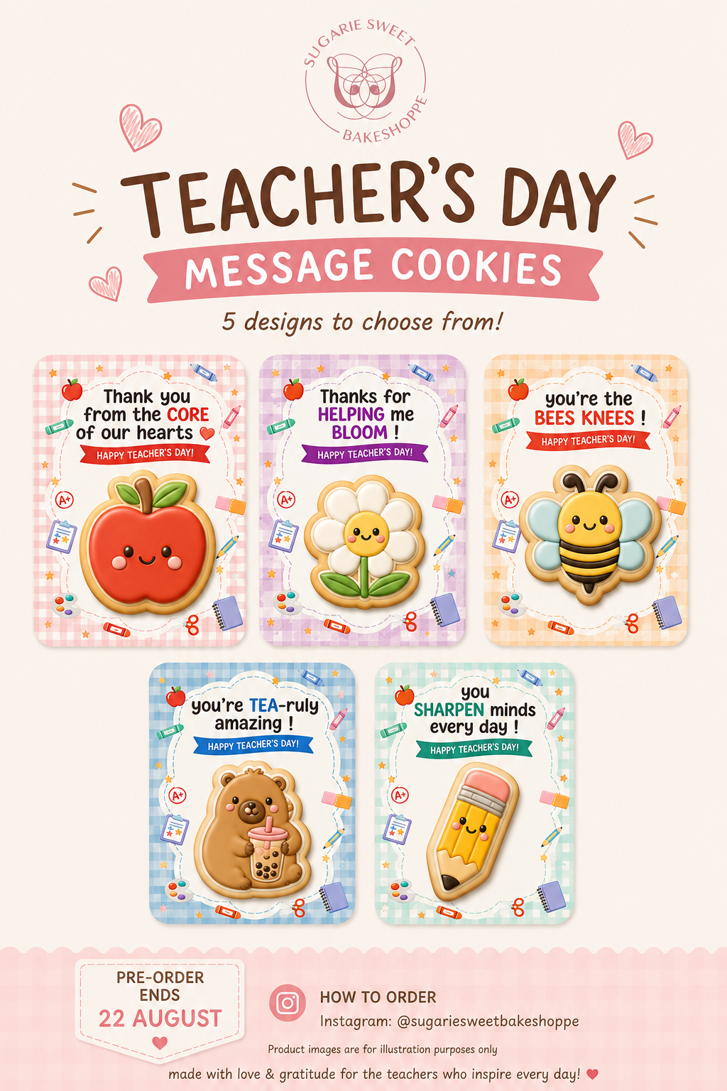 Teacher's Day Message Cookies_0