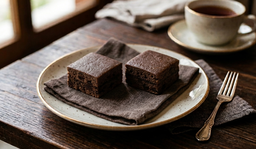 Choco steamed rice cake (6cm×6cm small size 2pcs)
