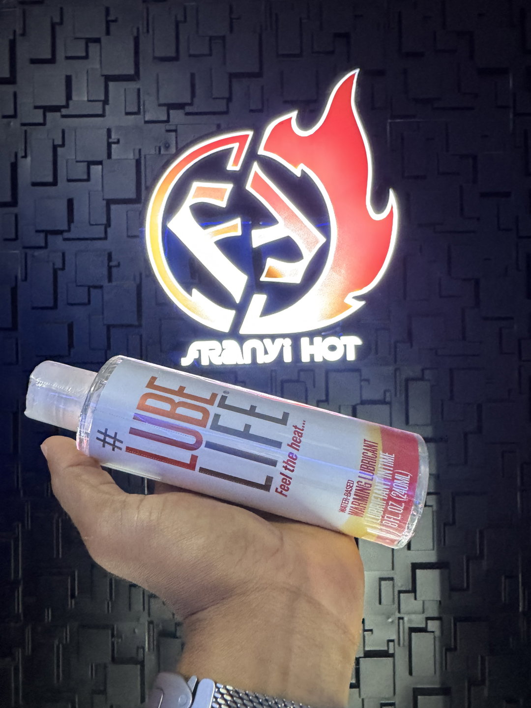 Lubricante de sensación caliente 🔥 a base de agua