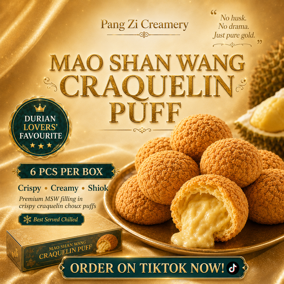 Mao Shan Wang Craquelin Puff (Box of 6)
