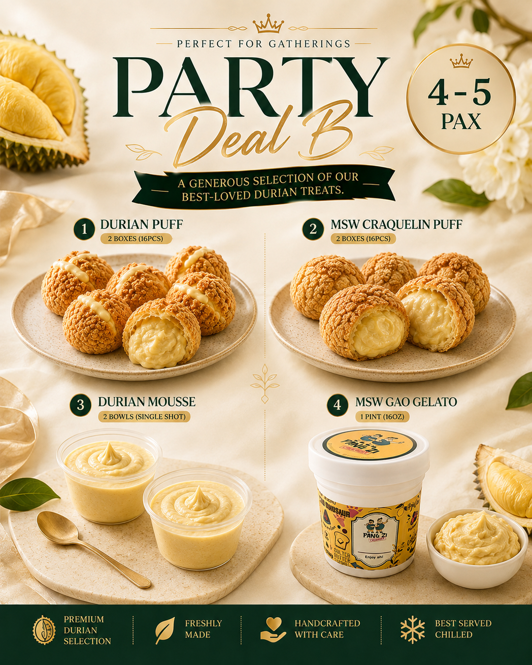 Party Deal B (4-5pax)