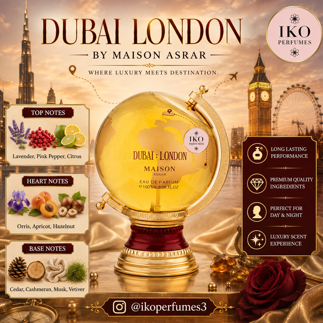 Dubai London by Maison Asrar Perfume Kenya | IKO Perfumes