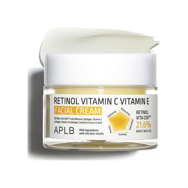 APLB Retinol Vitamina C Vitamina E crema facial 55 ml