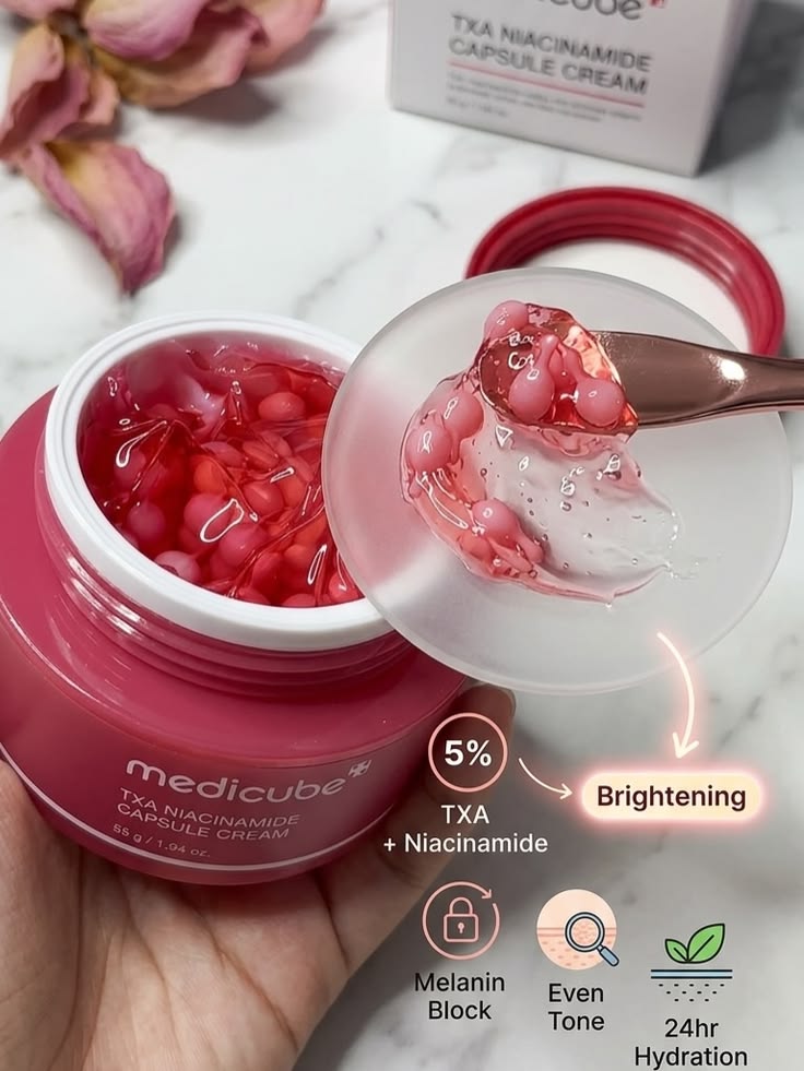 Medicube TXA Niacinamide Capsule Cream 55 ML Antimanchas