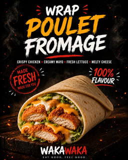 Poulet Fromage Wrap