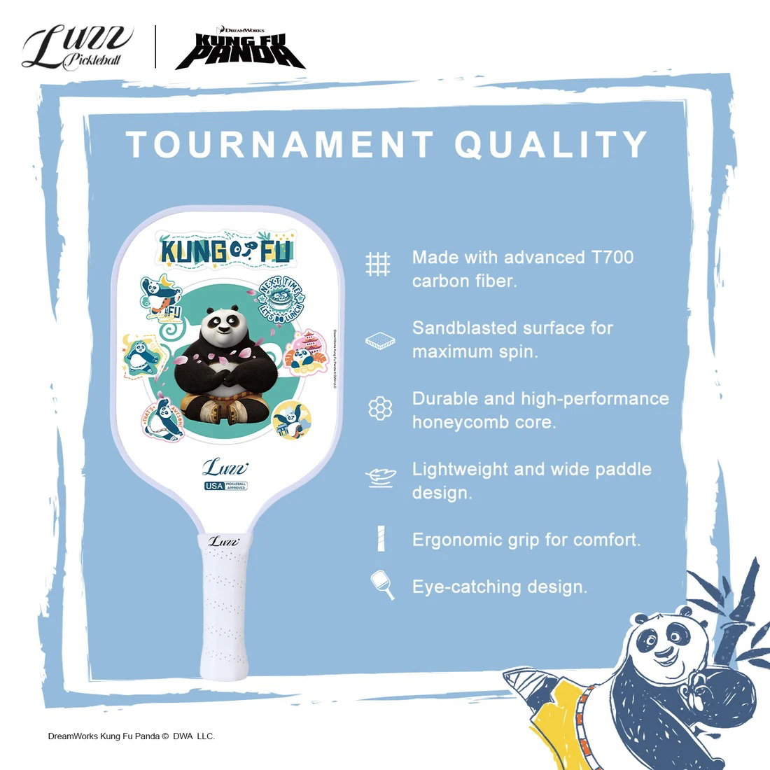 Luzz Kungfu Panda Dragon Zen - Kids Combo_4