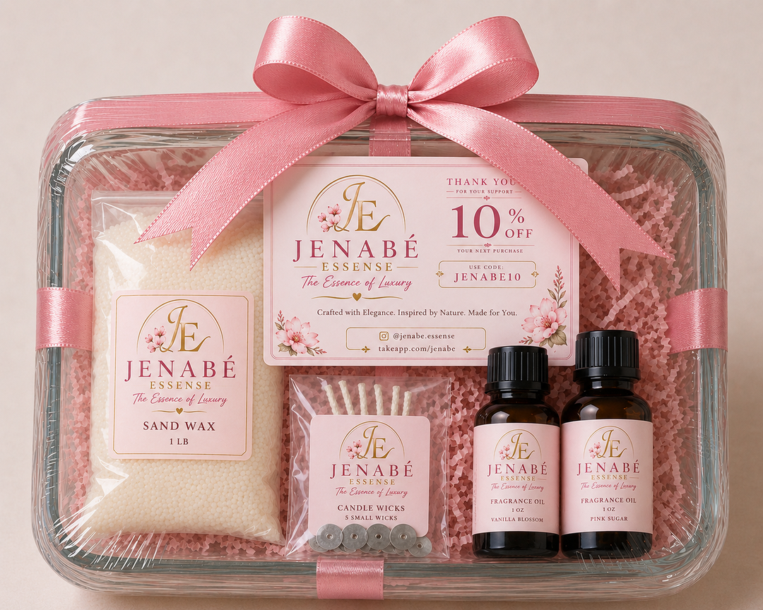 Jenabe Sand Candle Set