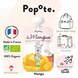 Popote Organic Mango Puree 120g (Exp 28 Aug 27)