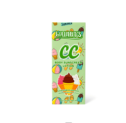 Walnut's - CC Body Sunscreen Lotion SPF 50 PA+++ 200ml (Green) | Wholesale Skincare & Body Care Singapore