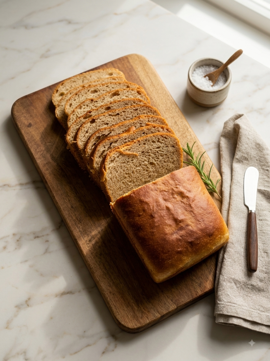 Wholewheat Milk Bread (250 gms)