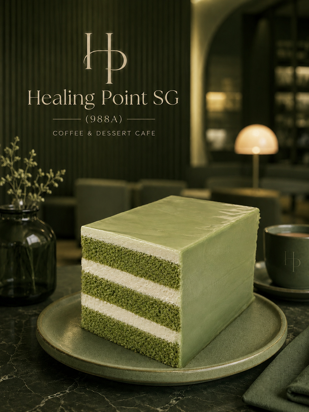 Pandan cake _0