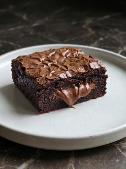 Nutella Stuffed Brownie