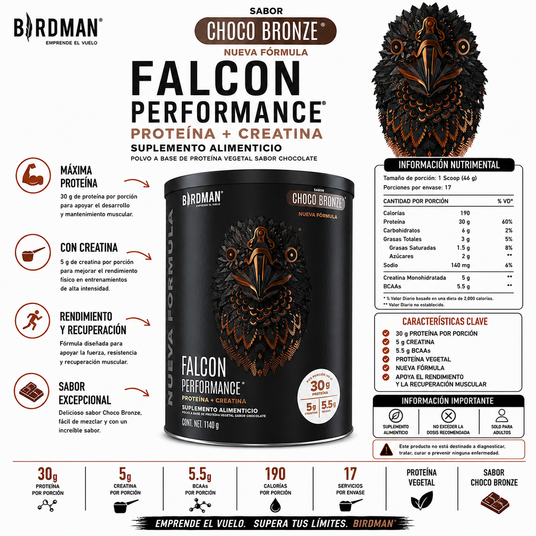 Proteina Falcón Performance BIRDMAN 🦅
